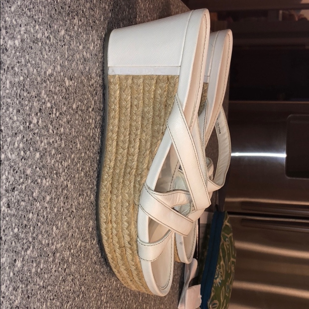 Prada wedges